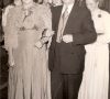 Lyda Bruns und Bürgermeister Freese 1954